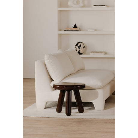 Joy Deep Red Accent Table - Ornate Home