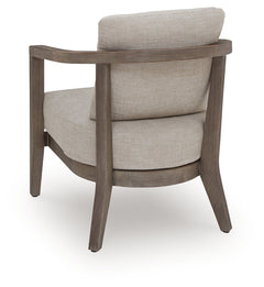 Joy Lagoon Beige Chairs w/Cushion/Table Set (Set of 3) - Ornate Home