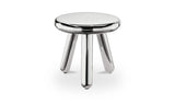 Joy Silver Accent Table - Ornate Home