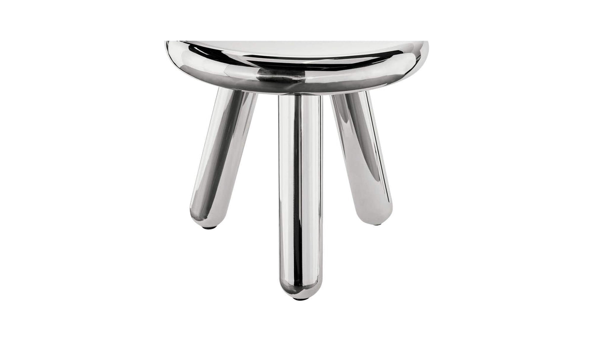 Joy Silver Accent Table - Ornate Home