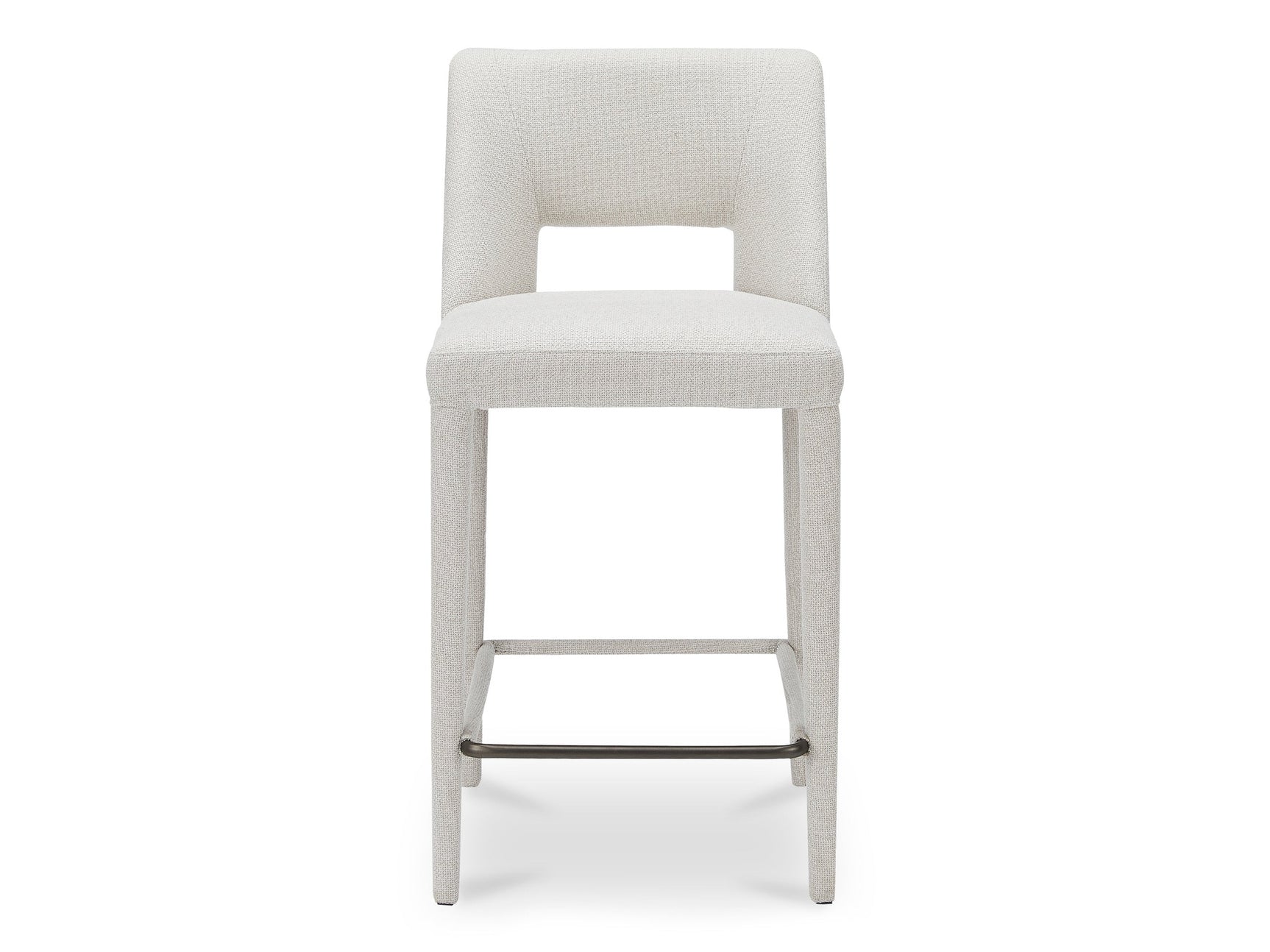 Joyce Beige Counter Stool - Ornate Home