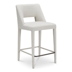 Joyce Beige Counter Stool - Ornate Home