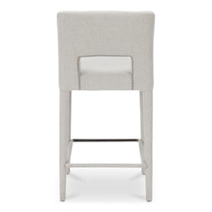 Joyce Beige Counter Stool - Ornate Home