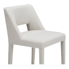 Joyce Beige Counter Stool - Ornate Home