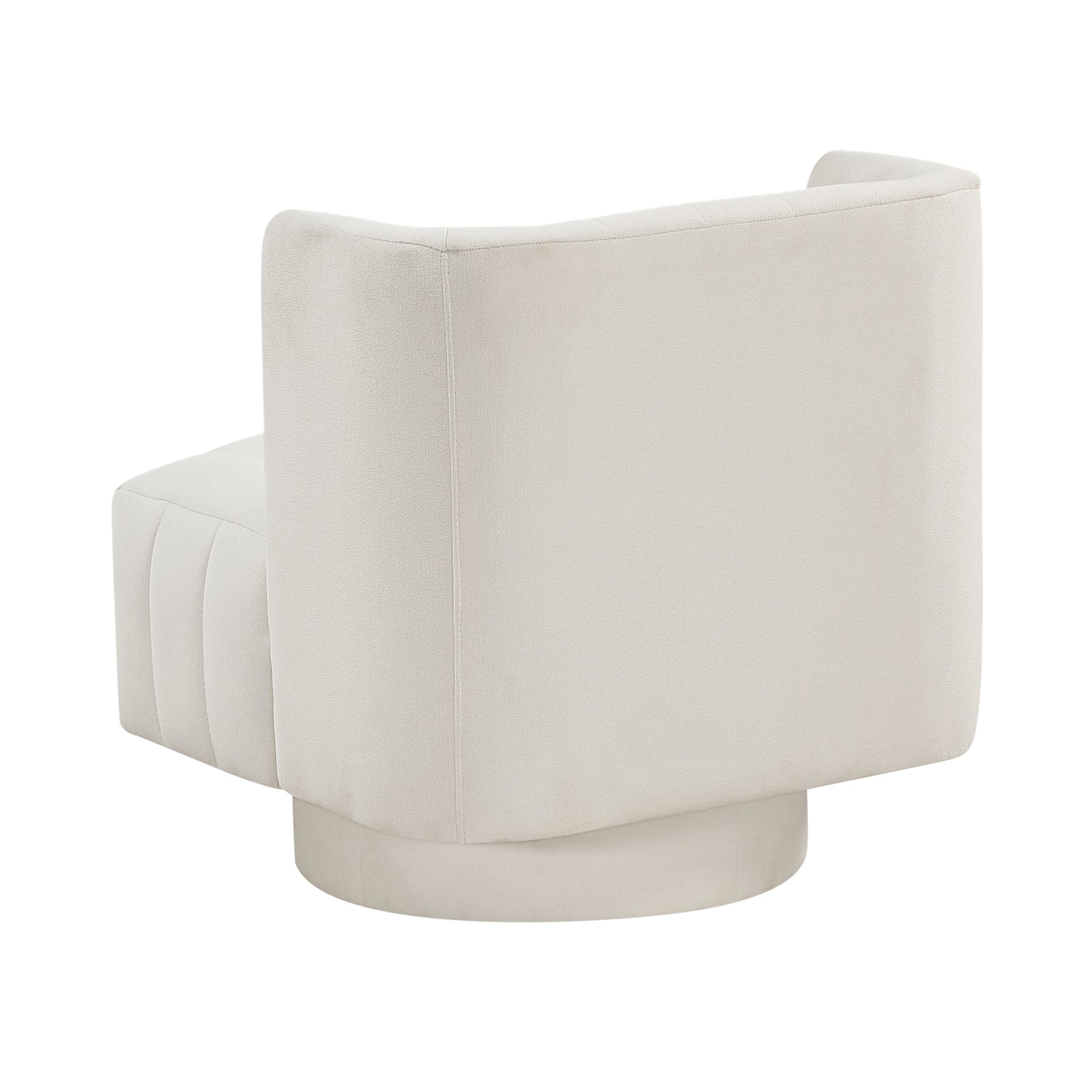 Joyce Beige Swivel Chair - Ornate Home