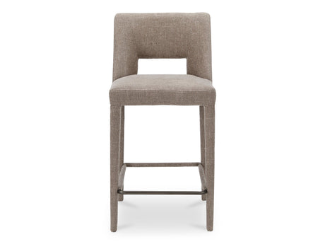 Joyce Light Brown Counter Stool - Ornate Home