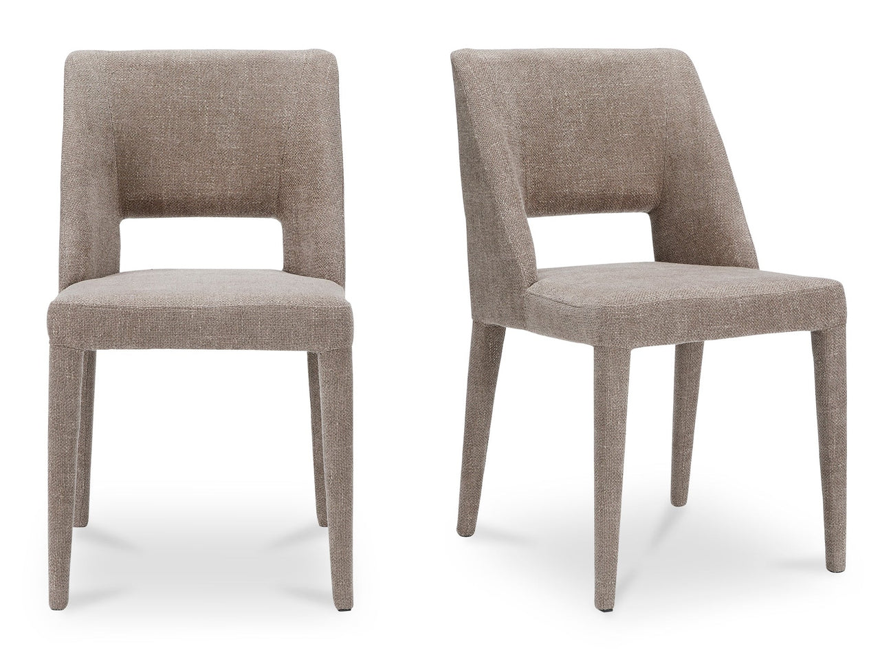 Joyce Light Brown Dining Chair (Set of 2) - Ornate Home