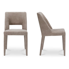 Joyce Light Brown Dining Chair (Set of 2) - Ornate Home