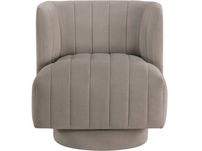 Joyce Taupe Swivel Chair - Ornate Home