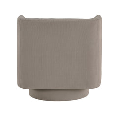 Joyce Taupe Swivel Chair - Ornate Home