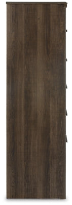 Juararo Brown California King Poster Bedroom Set with Dresser, Mirror, Chest and 2 Nightstands - Ornate Home