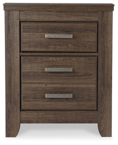 Juararo Brown California King Poster Bedroom Set with Dresser, Mirror and 2 Nightstands - Ornate Home