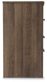 Juararo Brown King Poster Bedroom Set with Dresser, Mirror, Chest and Nightstand - Ornate Home