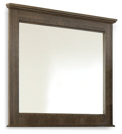 Juararo Brown King Poster Bedroom Set with Dresser, Mirror and 2 Nightstands - Ornate Home