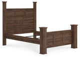 Juararo Brown Queen Poster Bedroom Set with 2 Chests (Online Special Price) - Ornate Home