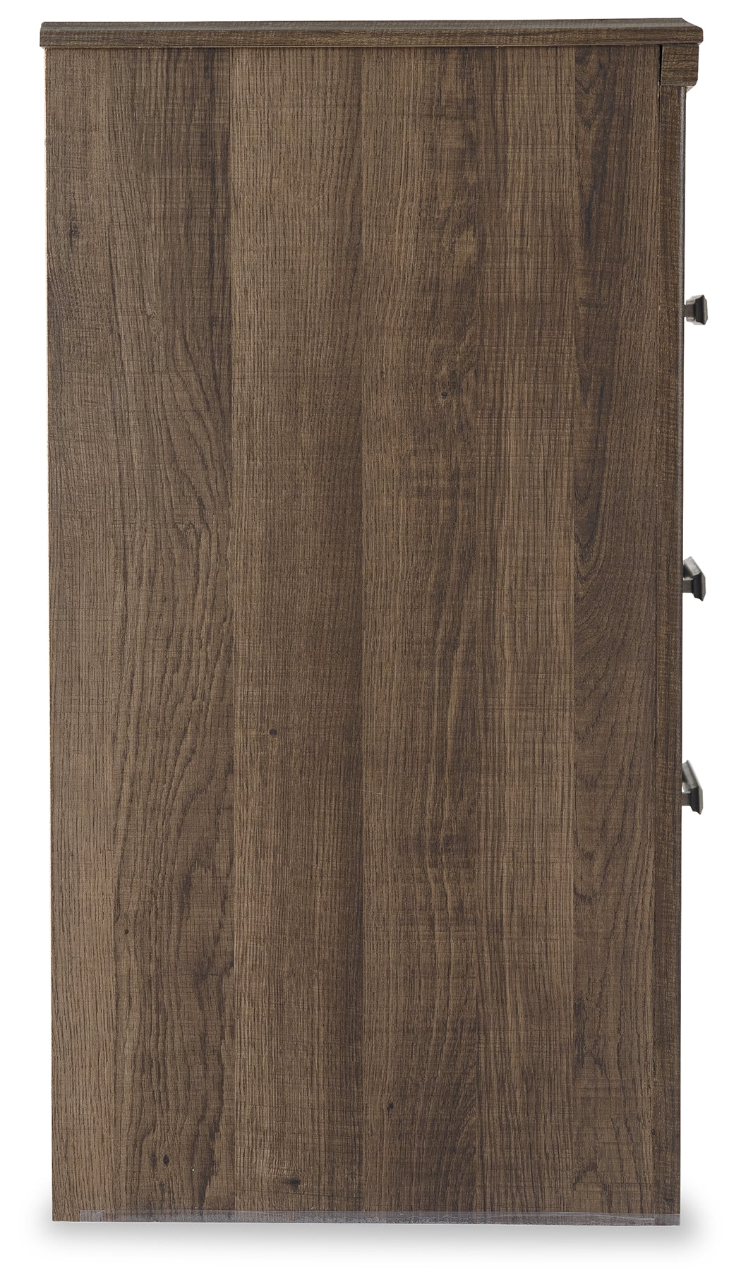 Juararo Dark Brown California King Poster Bed, Dresser and 2 Nightstands - Ornate Home