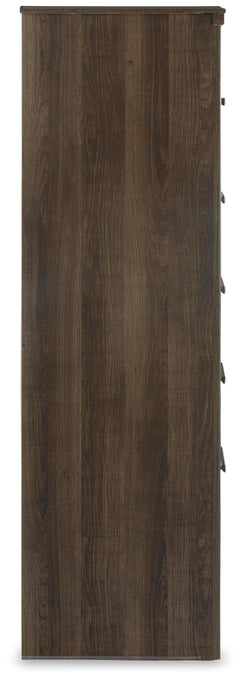 Juararo Dark Brown Chest and Nightstand - Ornate Home
