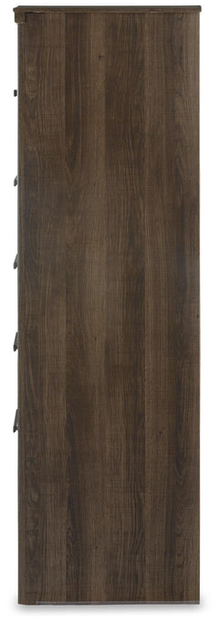Juararo Dark Brown Chest and Nightstand - Ornate Home