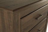 Juararo Dark Brown Chest of Drawers (Online Special Price) - Ornate Home