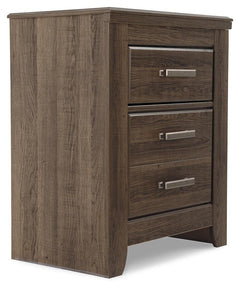 Juararo Dark Brown Dresser and Nightstand - Ornate Home