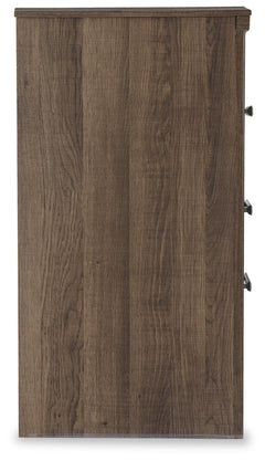 Juararo Dark Brown Dresser and Nightstand - Ornate Home