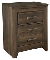 Juararo Dark Brown King Panel Bedroom Set with 2 Nightstands (Online Special Price) - Ornate Home