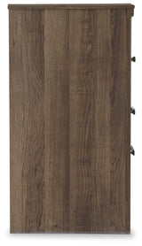 Juararo Dark Brown King Panel Bedroom Set with 2 Nightstands - Ornate Home