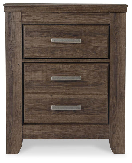 Juararo Dark Brown King Poster Bed and 2 Nightstands - Ornate Home