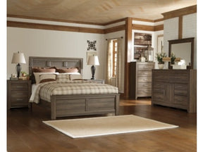 Juararo Queen Panel Bedroom Set with Dresser and Mirror (Online Special Price) - Ornate Home