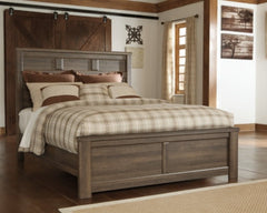 Juararo Queen Panel Bedroom Set with Dresser and Mirror - Ornate Home