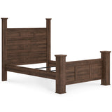 Juararo Queen Poster Bed, Dresser and Mirror (Online Special Price) - Ornate Home