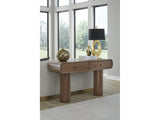 Juba Mongoose Walnut Console Table - Ornate Home