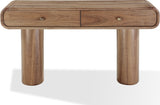 Juba Mongoose Walnut Console Table - Ornate Home