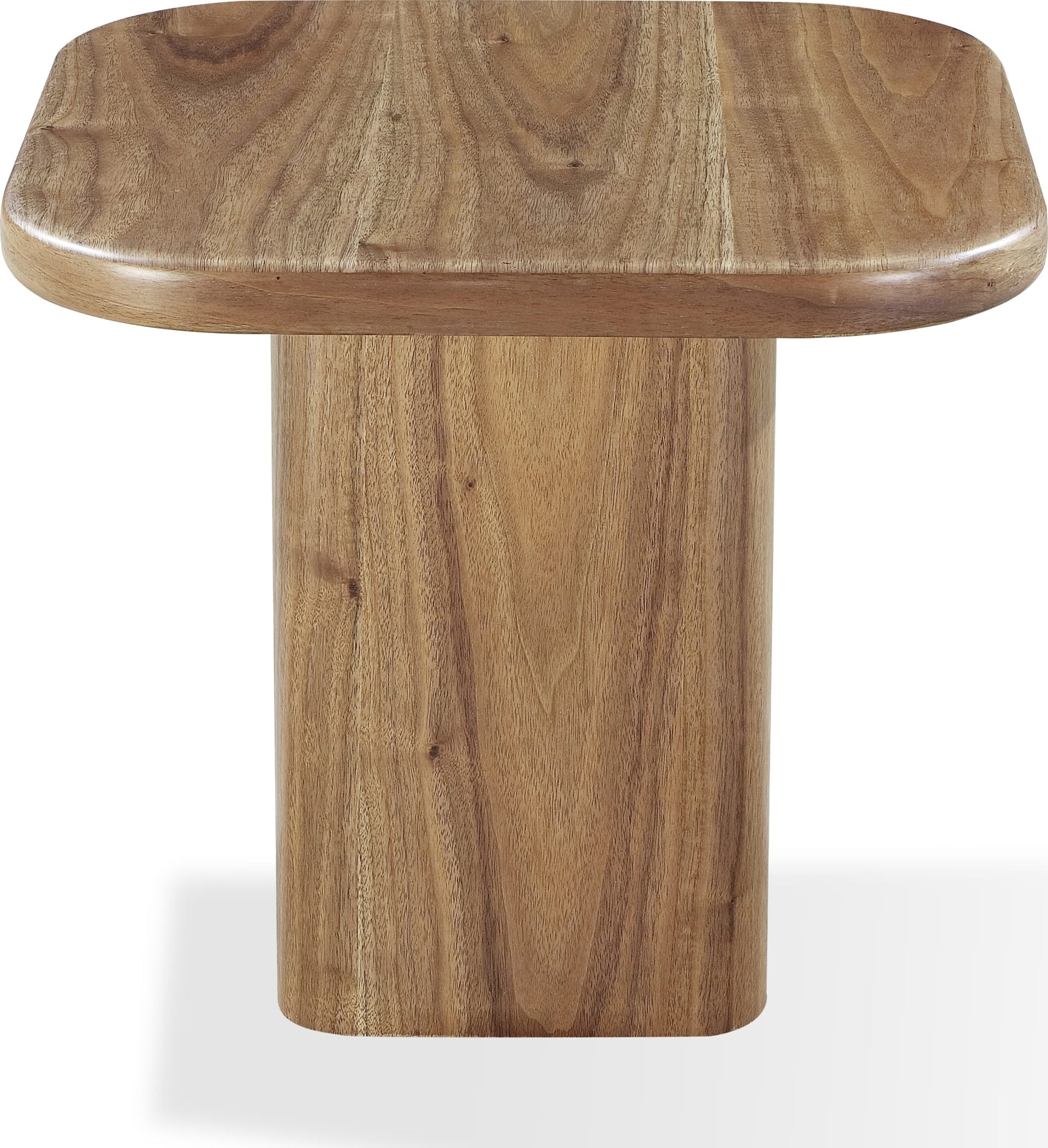 Juba Mongoose Walnut End Table - Ornate Home