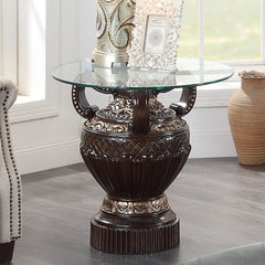 Jubilant Cherry 3pc Coffee Table Set  / HD-8908C - Ornate Home