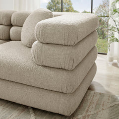 Jubilee Linen 3-Piece Upholstered 3-Piece Modular Sofa Set - Ornate Home