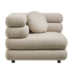 Jubilee Linen Upholstered Modular Corner Chair - Ornate Home