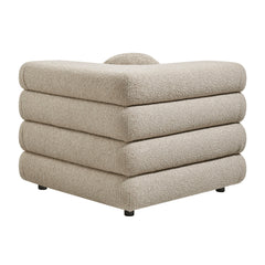 Jubilee Linen Upholstered Modular Corner Chair - Ornate Home