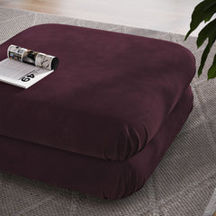 Jubilee Mulberry Modular Performance Velvet Ottoman - Ornate Home