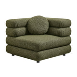 Jubilee Olive Upholstered Modular Corner Chair - Ornate Home