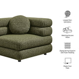 Jubilee Olive Upholstered Modular Corner Chair - Ornate Home