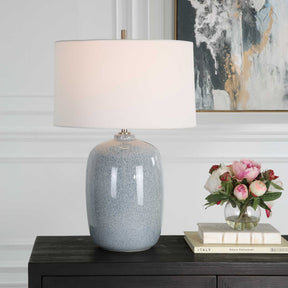 Jubilee Sky Blue Table Lamp - Ornate Home