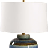 Judarn Blue/Brown Table Lamp - Ornate Home