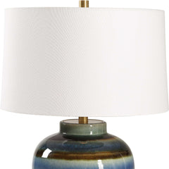 Judarn Blue/Brown Table Lamp - Ornate Home