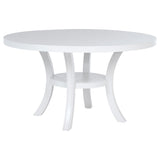 Judd Pearl White 5-piece Dining Room Set - Ornate Home