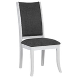 Judd Pearl White 5-piece Dining Room Set - Ornate Home