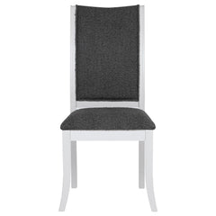 Judd Pearl White 5-piece Dining Room Set - Ornate Home