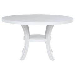 Judd Pearl White 7-piece Dining Room Set - Ornate Home
