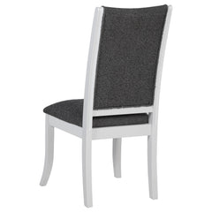 Judd Pearl White 7-piece Dining Room Set - Ornate Home