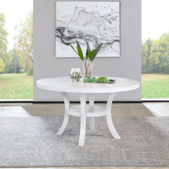 Judd Pearl White Dining Room Table - Ornate Home
